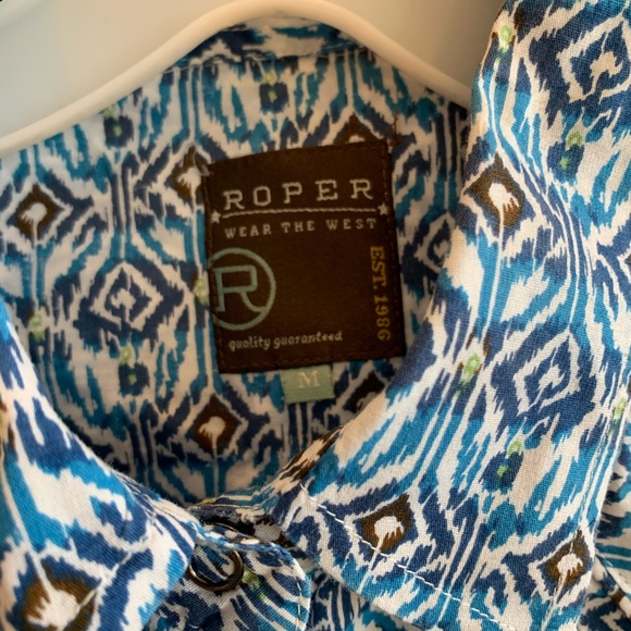 Roper Tops - RODEO TIME Roper M Cowgirl Western  Snap